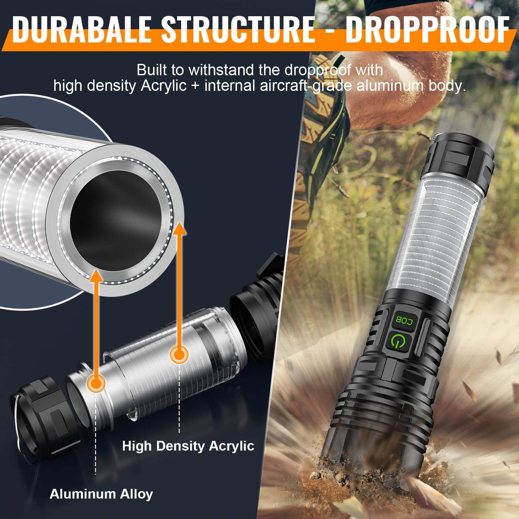Powerlite 3 in 1 Rechargeable Flashlight