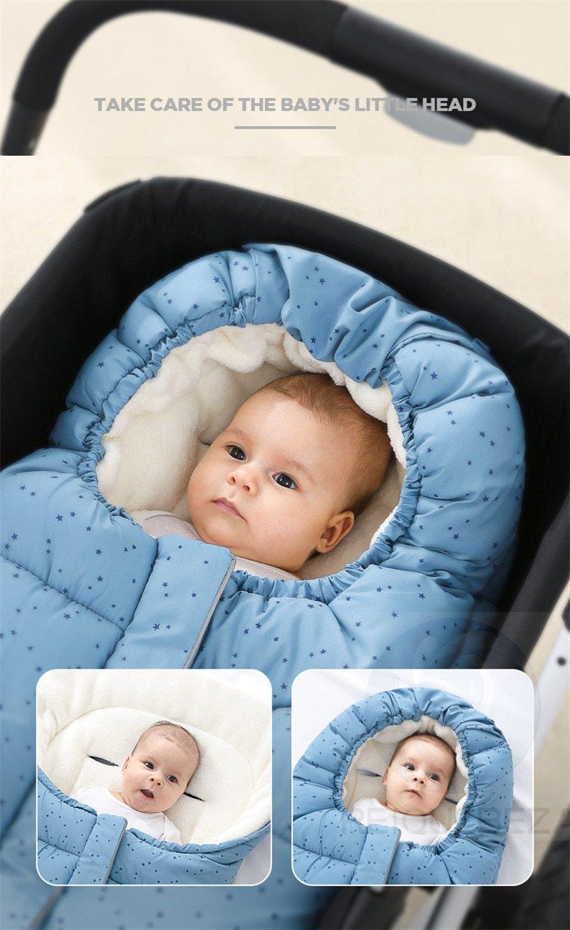 Newborn Winter Baby Sleeping Bag for Strollers