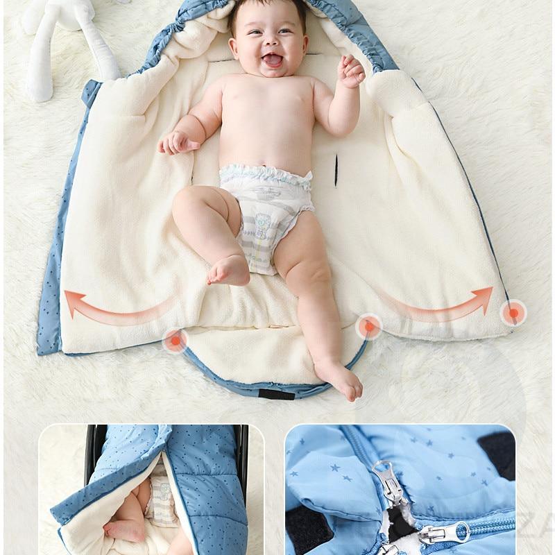 Newborn Winter Baby Sleeping Bag for Strollers