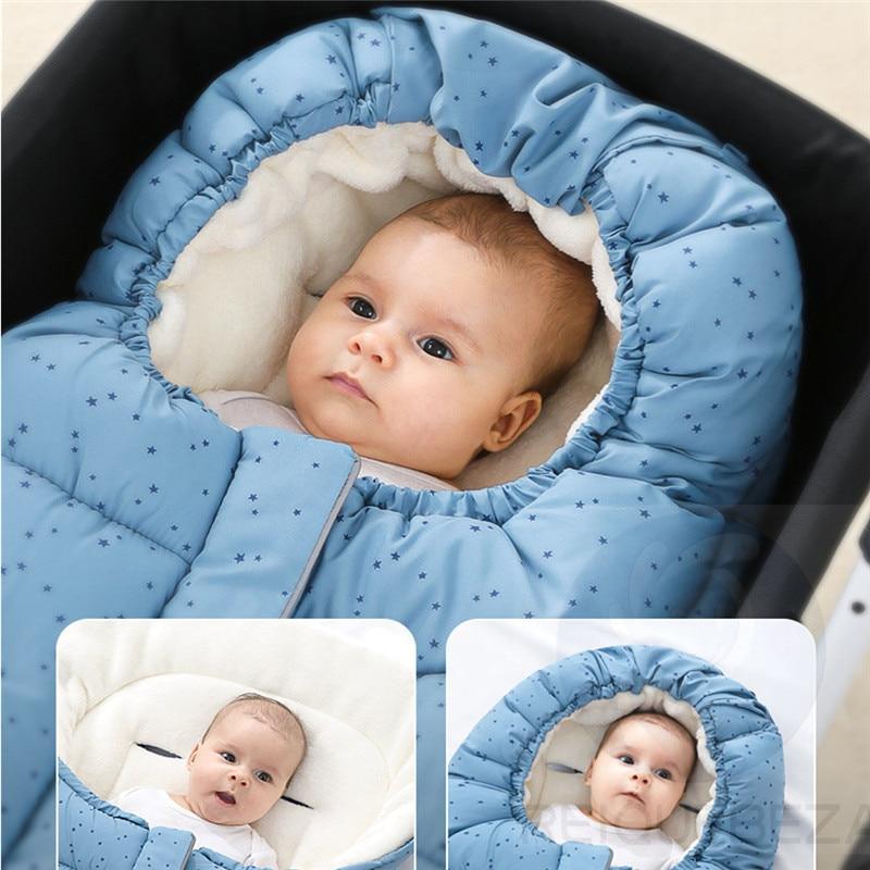 Newborn Winter Baby Sleeping Bag for Strollers